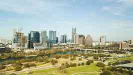 Austin: city, buildings, lake