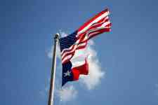 Austin: houston, texas flag, american flag